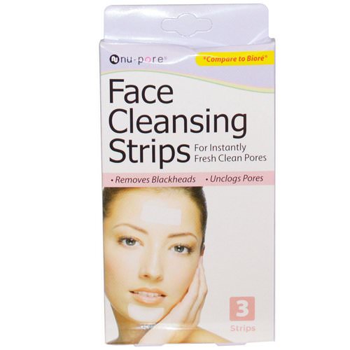 Nu-Pore, Face Cleansing Strips, 3 Strips Review