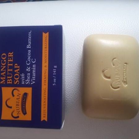 Nubian Heritage, Mango Butter Bar Soap, 5 oz (142 g) Review