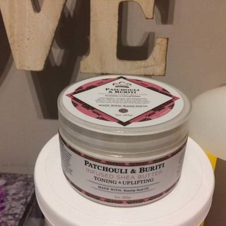 Shea Butter, Infused with Patchouli & Buriti
