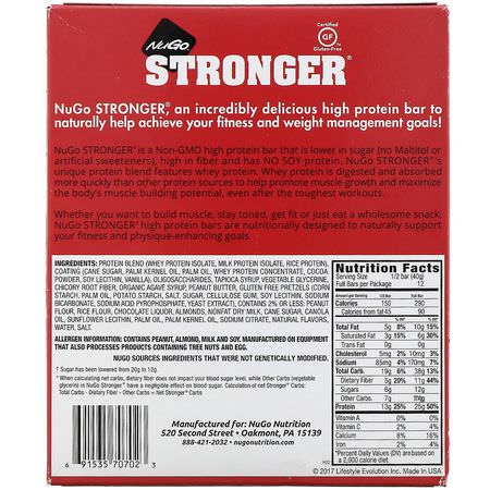 NuGo Nutrition, Protein Bars