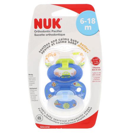 NUK, Pacifiers, Clips