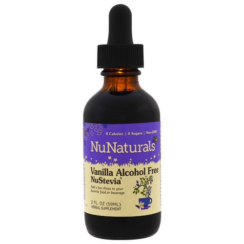 NuNaturals, Alcohol Free NuStevia, Vanilla, 2 fl oz (59 ml) Review