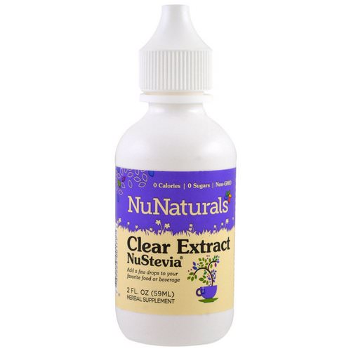 NuNaturals, Clear Extract NuStevia, 2 fl oz (59 ml) Review