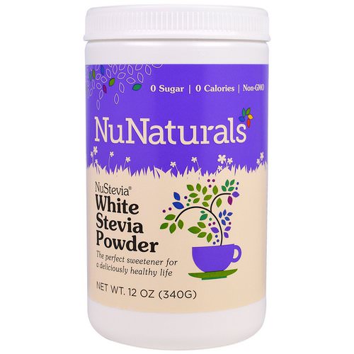 NuNaturals, NuStevia, White Stevia Powder, 12 oz (340 g) Review