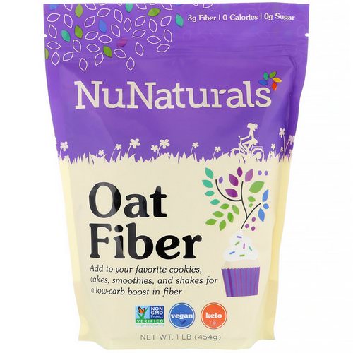 NuNaturals, Oat Fiber, 1 lb (454 g) Review