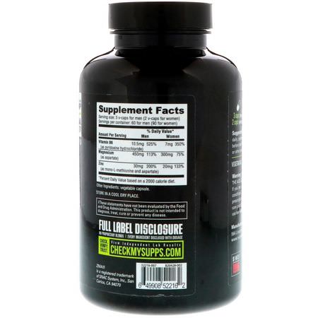 ZMA, Post-Workout Recovery, Sports Nutrition