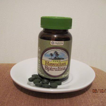 Nutrex Hawaii, Pure Hawaiian Spirulina Pacifica, Nature's Multi-Vitamin, 500 mg, 100 Tablets Review
