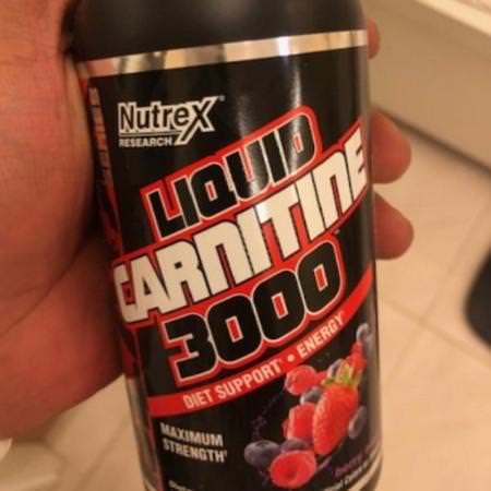Liquid Carnitine 3000, Berry Blast