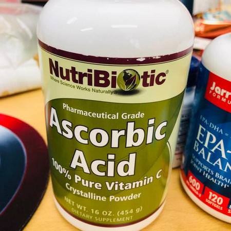 NutriBiotic, Ascorbic Acid, Cold, Cough, Flu