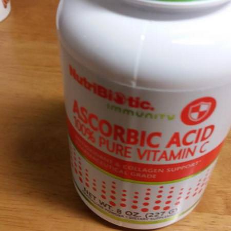 Supplements Vitamins Vitamin C Ascorbic Acid NutriBiotic