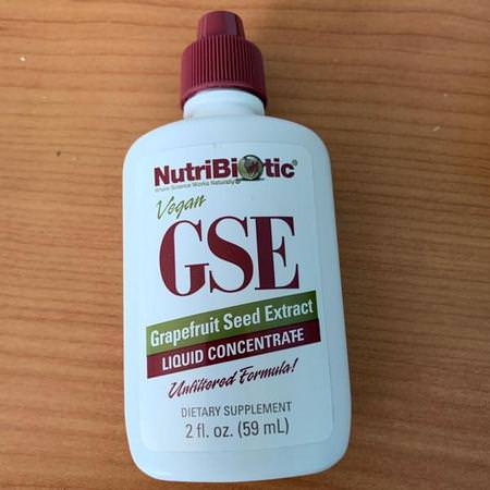 Supplements Antioxidants Grapefruit Seed Extract Vegan NutriBiotic
