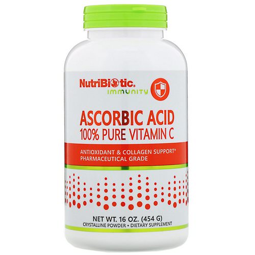 NutriBiotic, Immunity, Ascorbic Acid, 100% Pure Vitamin C, 16 oz (454 g) Review