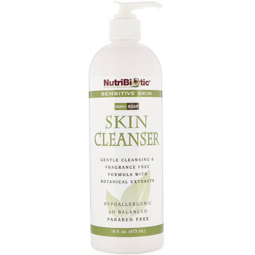 NutriBiotic, Skin Cleanser, Non-Soap, Fragrance Free, 16 fl oz (473 ml) Review