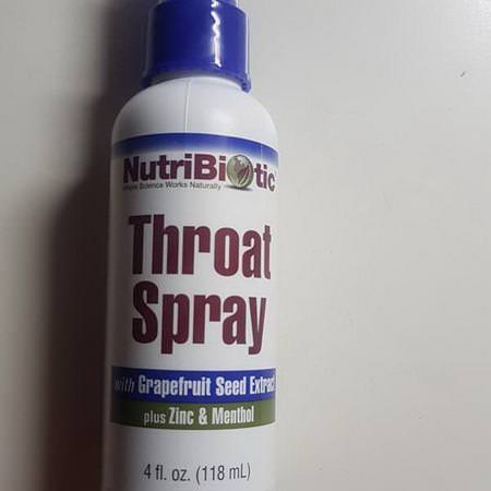 Throat Spray with Grapefruit Seed Extract plus Zinc & Menthol