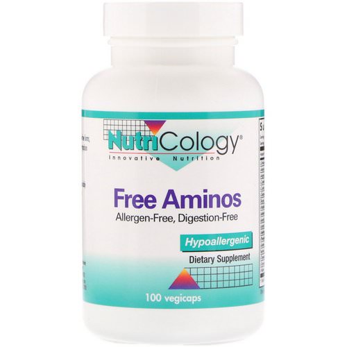 Nutricology, Free Aminos, 100 Veggie Caps Review