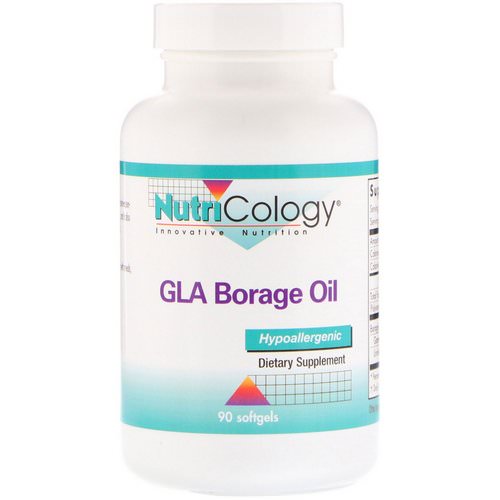 Nutricology, GLA Borage Oil, 90 Softgels Review