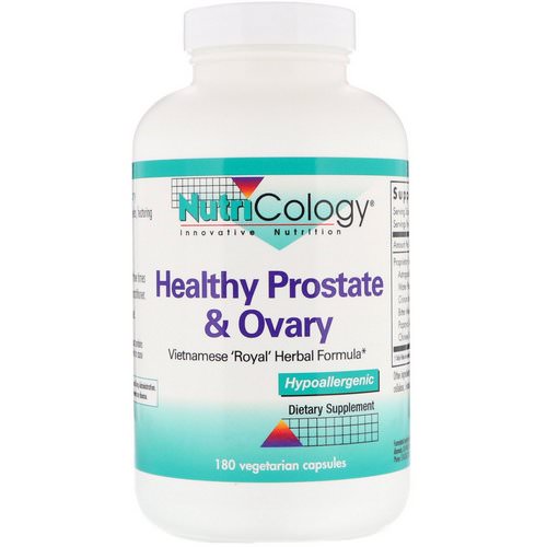 Nutricology, Healthy Prostate & Ovary, 180 Vegetarian Capsules Review