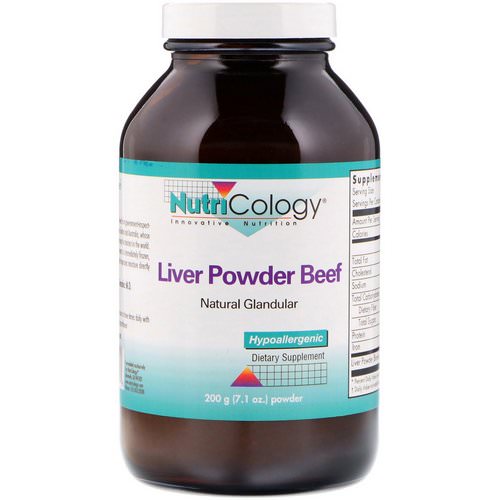 Nutricology, Liver Powder Beef, 7.1 oz (200 g) Review