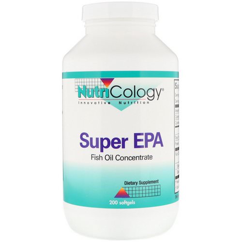 Nutricology, Super EPA, Fish Oil Concentrate, 200 Softgels Review