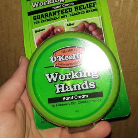 O'Keeffe's, Working Hands, Hand Cream, 3.4 oz (96 g) Review