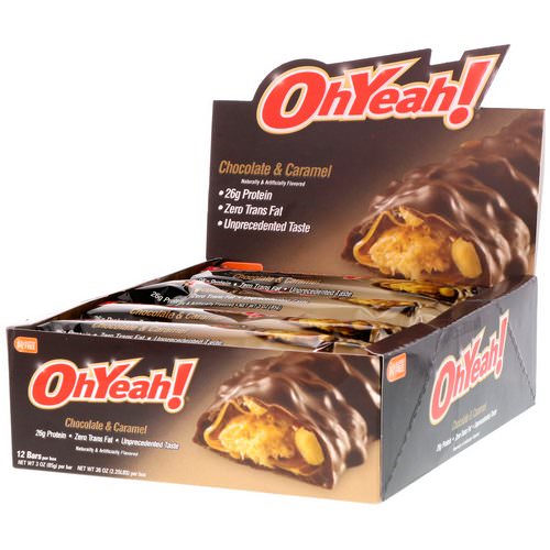 One Brands, Protein Bars, Chocolate & Caramel, 12 Bars, 3 oz (85 g) Review