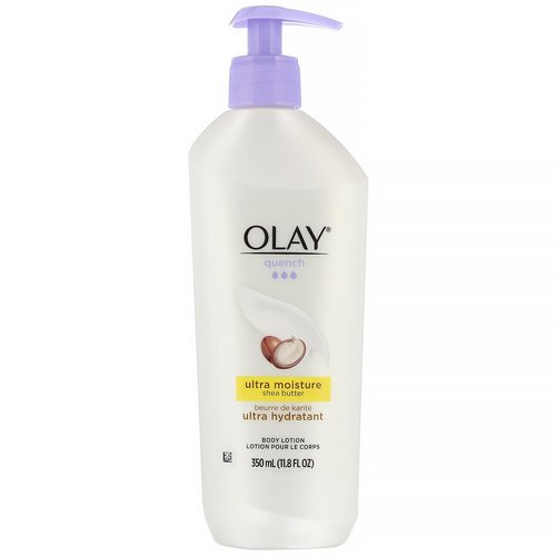 Olay, Quench, Ultra Moisture Body Lotion, Shea Butter, 11.8 fl oz (350 ml) Review