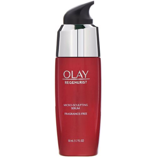 Olay, Regenerist, Micro-Sculpting Serum, Fragrance-Free, 1.7 fl oz (50 ml) Review