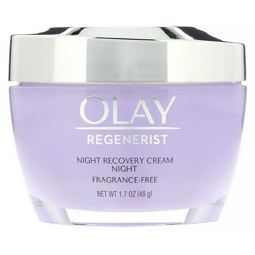 Olay, Regenerist, Night Recovery Cream, Fragrance-Free, 1.7 oz (48 g) Review