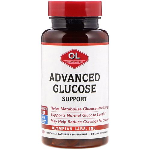 Olympian Labs, Advanced Glucose Support, 60 Vegetarian Capsules Review