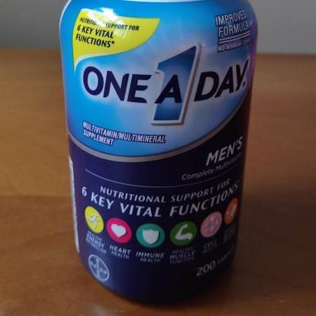 One-A-Day Supplements Men's Health Men's Multivitamins