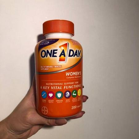 One-A-Day, Women's Formula, Multivitamin/Multimineral Supplement, 200 Tablets Review