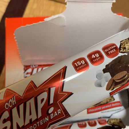 OOH Snap! Sports Nutrition Sports Bars Cookies