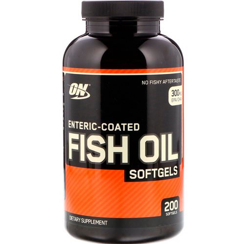 Optimum Nutrition, Enteric-Coated Fish Oil, 200 Softgels Review