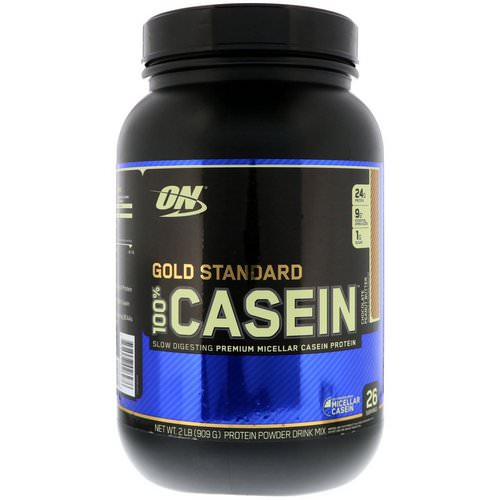 Optimum Nutrition, Gold Standard, 100% Casein, Chocolate Peanut Butter, 2 lb (909 g) Review