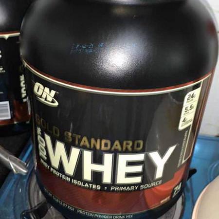 Optimum Nutrition, Gold Standard, 100% Whey, Delicious Strawberry, 2 lb (909 g) Review