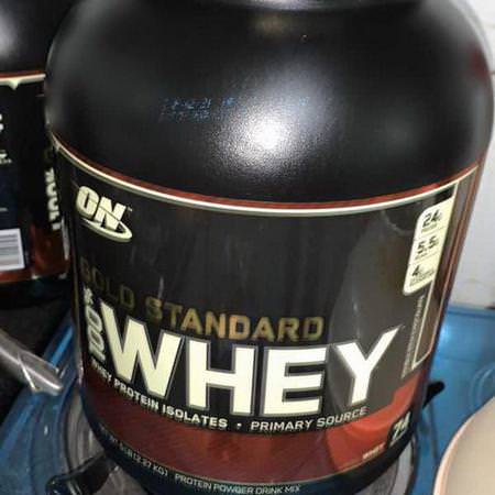 Optimum Nutrition, Gold Standard, 100% Whey, Delicious Strawberry, 5 lbs (2.27 kg) Review