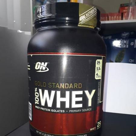 Gold Standard, Whey, Double Rich Chocolate