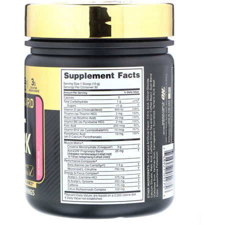 Creatine Monohydrate, Creatine, Muscle Builders, Caffeine, Stimulant, Pre-Workout Supplements, Sports Nutrition