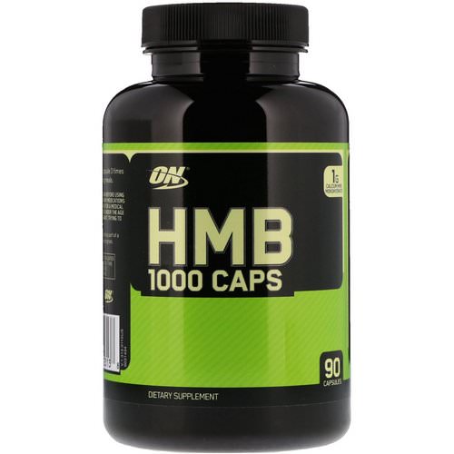 Optimum Nutrition, HMB 1000 Caps, 90 Capsules Review