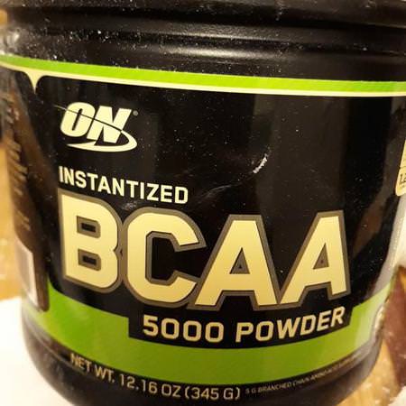 Optimum Nutrition Supplements Amino Acids BCAA