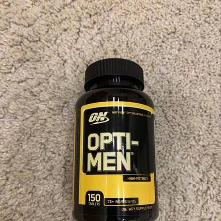 Optimum Nutrition, Opti-Men, 150 Tablets Review