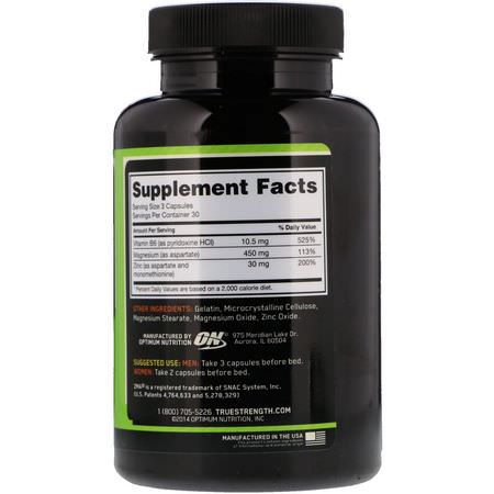 ZMA, Post-Workout Recovery, Sports Nutrition
