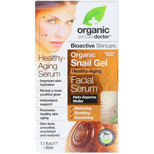 Organic Doctor, Organic Snail Gel Facial Serum, 1.1 fl oz (30 ml) Review