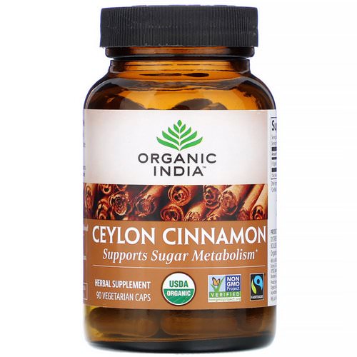 Organic India, Ceylon Cinnamon, 90 Vegetarian Caps Review