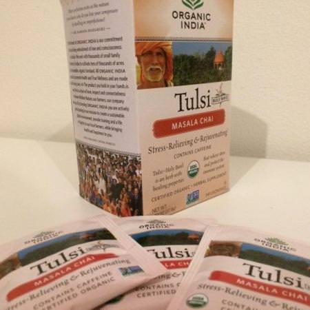 Organic India, Tulsi Tea, Medicinal Teas