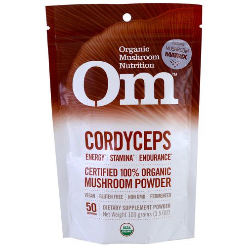 Organic Mushroom Nutrition, Cordyceps, Mushroom Powder, 3.57 oz (100 g) Review