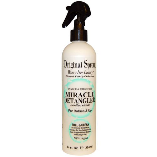 Original Sprout, Miracle Detangler, For Babies & Up, 12 fl oz (354 ml) Review