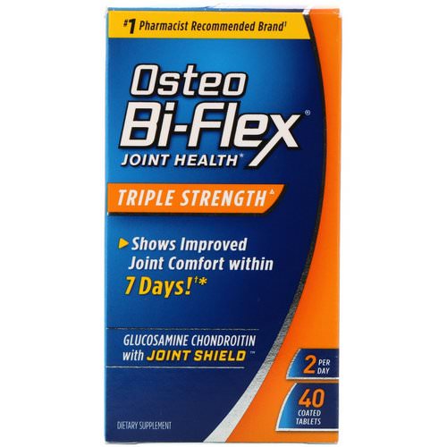 Osteo Bi-Flex, Joint Health, Triple Strength, 40 Coated Tablets Review