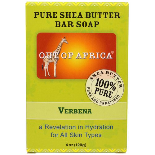 Out of Africa, Pure Shea Butter Bar Soap, Verbena, 4 oz (120 g) Review