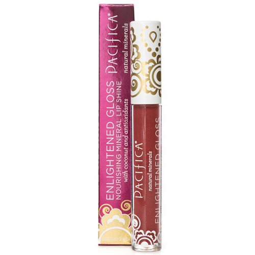 Pacifica, Enlightened Gloss, Nourishing Mineral Lip Shine, Ravish, 0.10 oz (2.8 g) Review